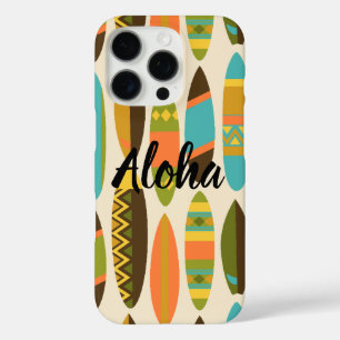 Coque iPhone 16 Pro Secret Beach Hawaiian Surfboards - Turquoise