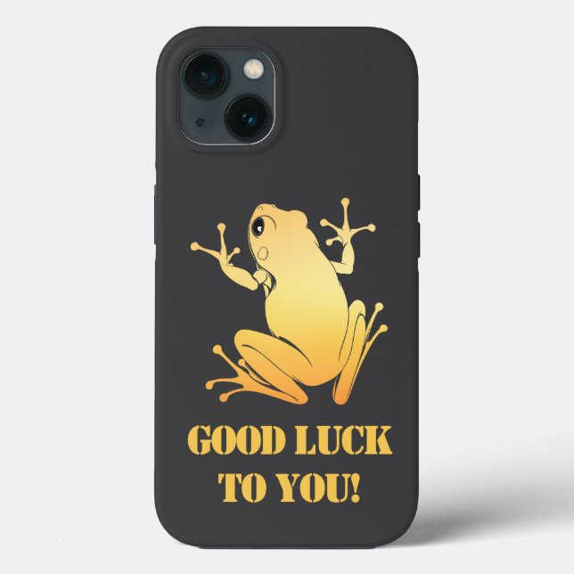 Coques Case-Mate iPhone Secret Heart -Gold Flying Frog Classic (Verso)