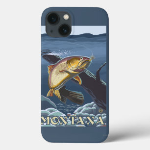 Etui iPhone Case-Mate Section de la pêche à la truite - Montana