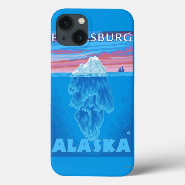Coques Case-Mate iPhone Section transversale Iceberg - Petersburg, Alaska (Verso)