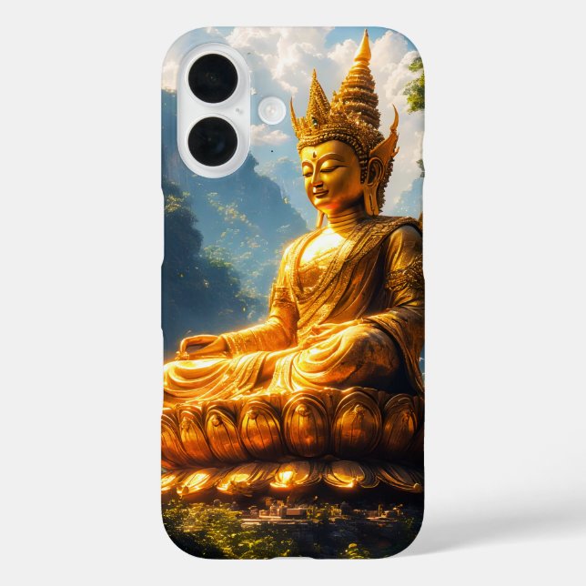Coques Case-Mate iPhone Seigneur Bouddha de la Terre d'Or (Verso)