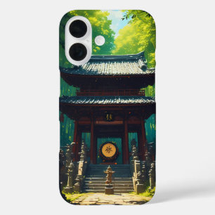Coque Pour iPhone 16 "Seijaku no Mon" – Porte de la Tranquillité