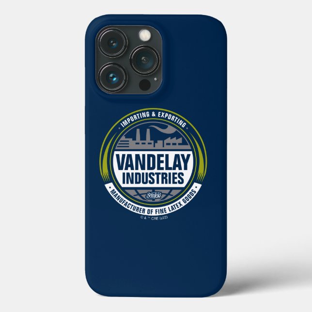 Coques Case-Mate iPhone Seinfeld | Logo de Vandelay Industries (Verso)