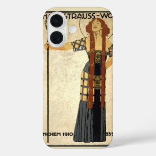 Coque Pour iPhone 16 Semaine Vintage Art Nouveau de Richard Strauss, Mu
