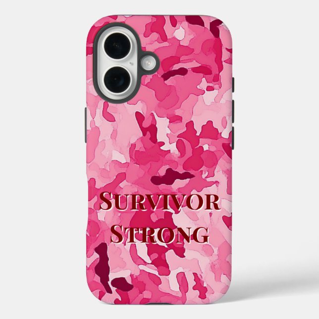 Coques Case-Mate iPhone Sensibilisation au cancer du sein chez le survivan (Verso)