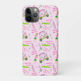Case-Mate iPhone Case Sensibilisation au cancer du sein Swing Pink Golfe