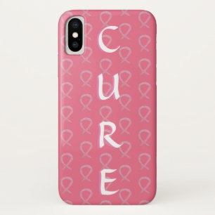 Coques Pour iPhone Sensibilisation rose Ruban Cancer du sein iPhone X
