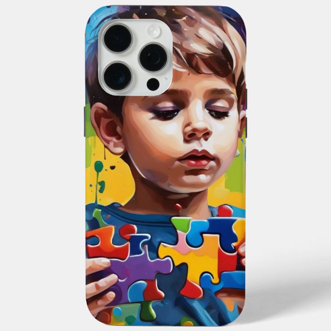 COQUES Case-Mate iPhone SENSIBILISATION SUR L'AUTISME - (Verso)
