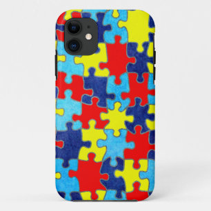 Etui iPhone Case-Mate Sensibilisation sur l'autisme-Puzzle par Shirley T
