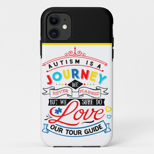 Coques Case-Mate iPhone Sensibilisation sur l'autisme - Tough Apple iPhone (Dos)