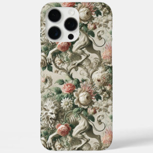 Coque iPhone 16 Pro Max Sentinelle Bloombound - Design Floral Gothique