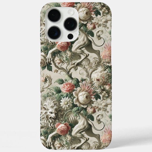 Coques Case-Mate iPhone Sentinelle Bloombound - Design Floral Gothique (Verso)