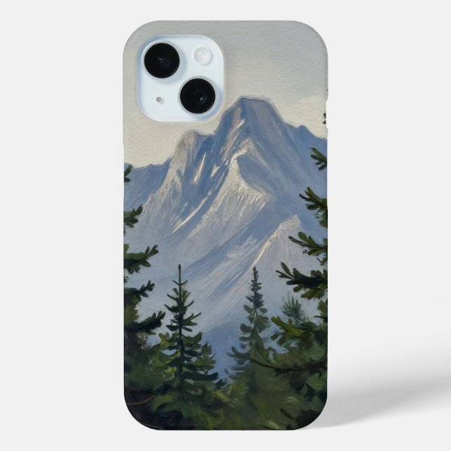 Coques Case-Mate iPhone Sentinelles silencieuses de la crête alpine (Verso)