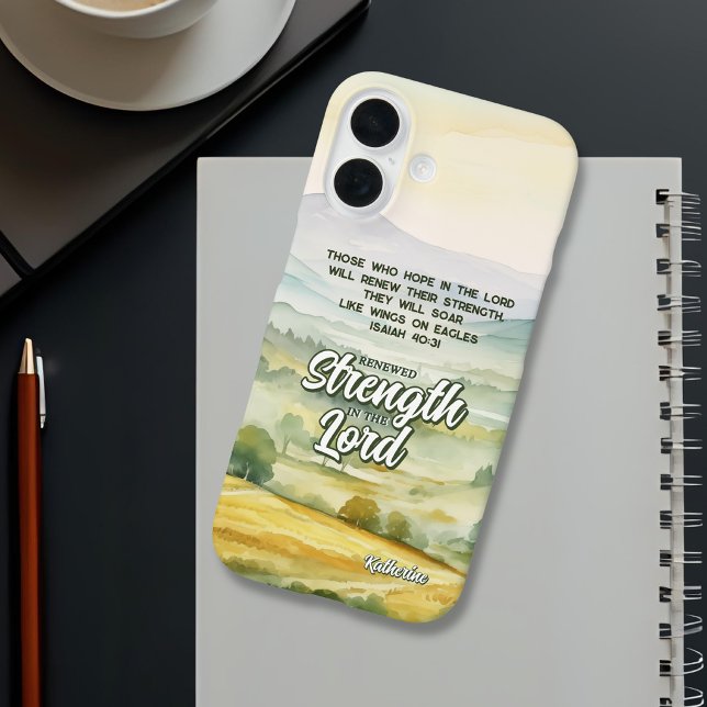 Coques Case-Mate iPhone S'envoler sur les ailes comme l'aigle chrétien (Créateur téléchargé)