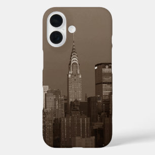 Coques iPhone 16 Sepia New York