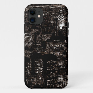 Coque Case-Mate Pour iPhone Sepia New York City Night Skyline