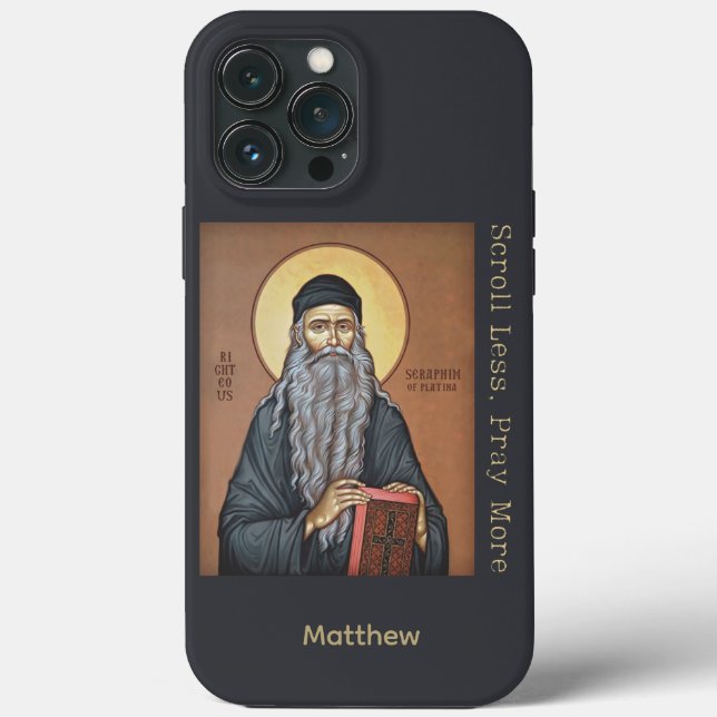 Coques Case-Mate iPhone Seraphim Rose de Plantita Nom personnalisé (Verso)