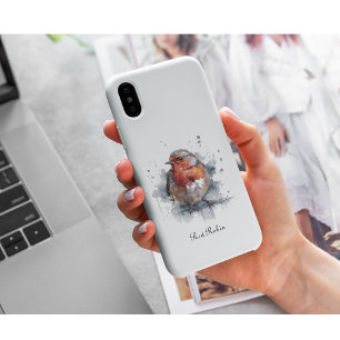 Case-Mate iPhone Case Serene Robin, personnalisée