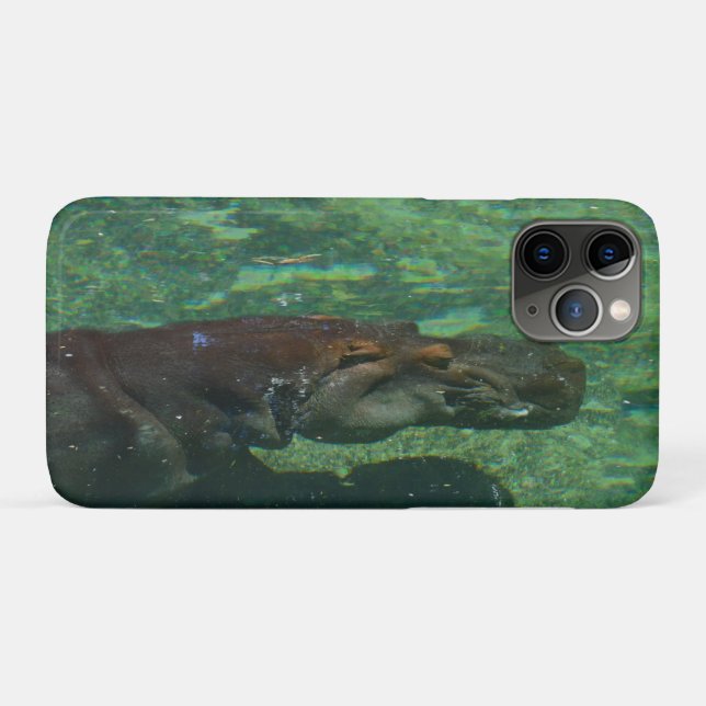 Coques Case-Mate iPhone **"Sérénité submergée : Une Natation Hippique Grac (Dos (Horizontal))