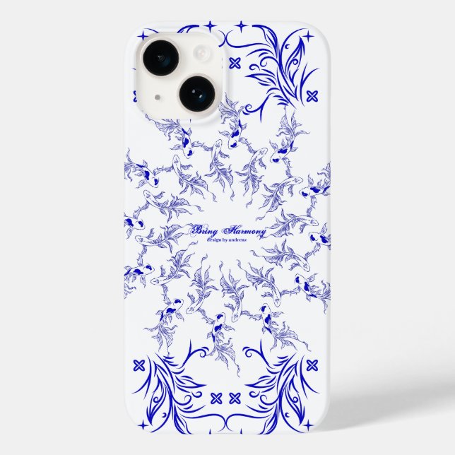 Coques Case-Mate iPhone Serenity Koi Art (Verso)