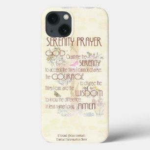 iPhone 13 Case Serenity Prayer