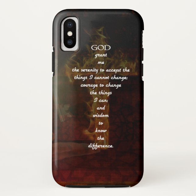 Coques Case-Mate iPhone Serenity Prayer With Beautiful (Dos)