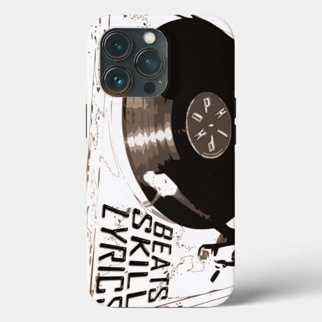 COQUES Case-Mate iPhone SÉRIE DE MUSIQUE PARTIE 2 : HIP HOP - BEATS SKILL  (Verso)