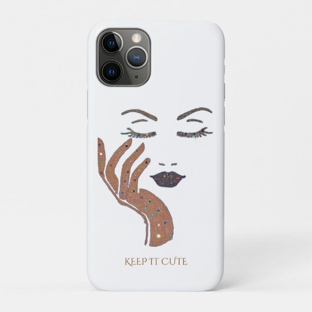 COQUES Case-Mate iPhone SÉRIE TOUT MIGNON - MARRON (Dos)