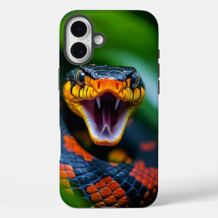 Coque Pour iPhone 16 Plus Serpent Bite