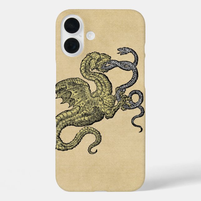 Coques Case-Mate iPhone Serpent de combat du dragon (Verso)