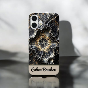 Coque Pour iPhone 16 Plus Serpent Guard : Peau de serpent personnalisée