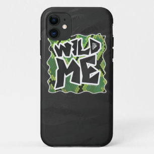 Coque Case-Mate iPhone Serpent Noir et Vert Imprimé Wild Me