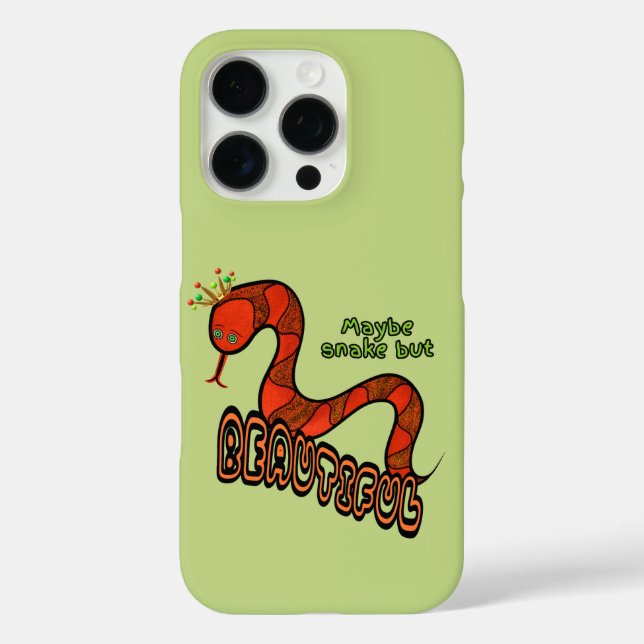 Coques Case-Mate iPhone Serpent rouge (Verso)