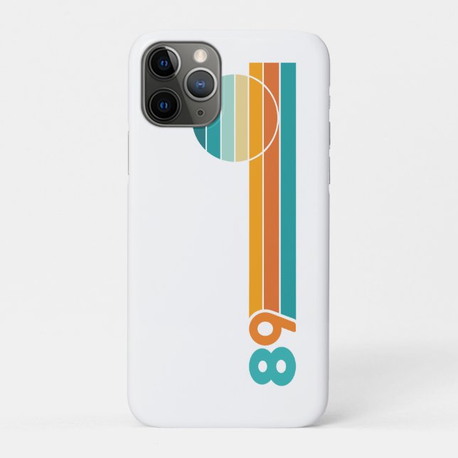 Coques Case-Mate iPhone Serviette de plage Retro Sunset 89 (Dos)