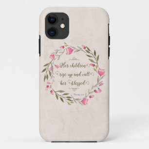 Coques Pour iPhone Ses enfants se lèvent et la proclament bienheureus