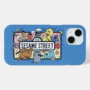 Coque Case-Mate iPhone Sésame Sésame   Sesame Pals signe de Doodle