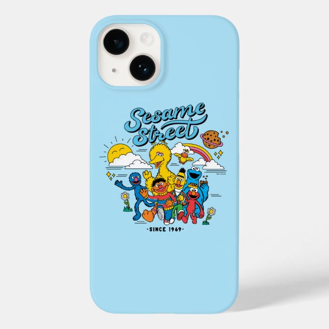 Coques Case-Mate iPhone Sesame Street | Amis depuis 1969 (Verso)