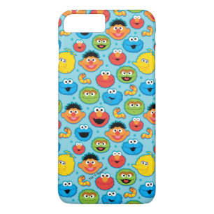 Coque Case-Mate iPhone Sesame Street Façades Motif sur Blue
