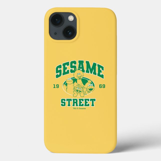 Coques Case-Mate iPhone Sesame Street | Vintage 1969 (Verso)