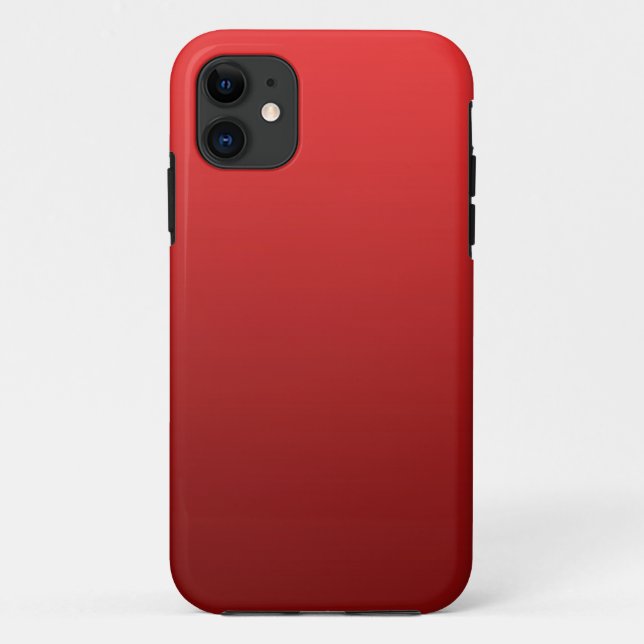 Coques Case-Mate iPhone SEULEMENT dégradés de COULEUR - amour rouge (Dos)