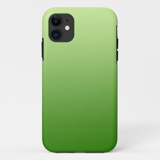 Coques Case-Mate iPhone SEULEMENT dégradés de COULEUR - vert (Dos)
