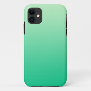 Coque iPhone 11 SEULS gradients de COULEUR - vert océan