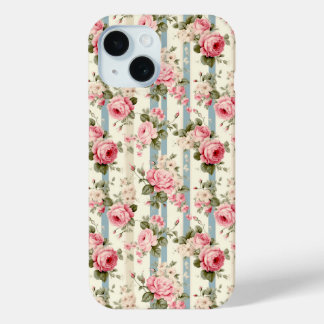 Coque Case-Mate iPhone Shabby Chic Roses Vintages