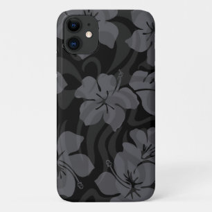 Case-Mate iPhone Case Shack de sucre Hibiscus hawaïens Noir