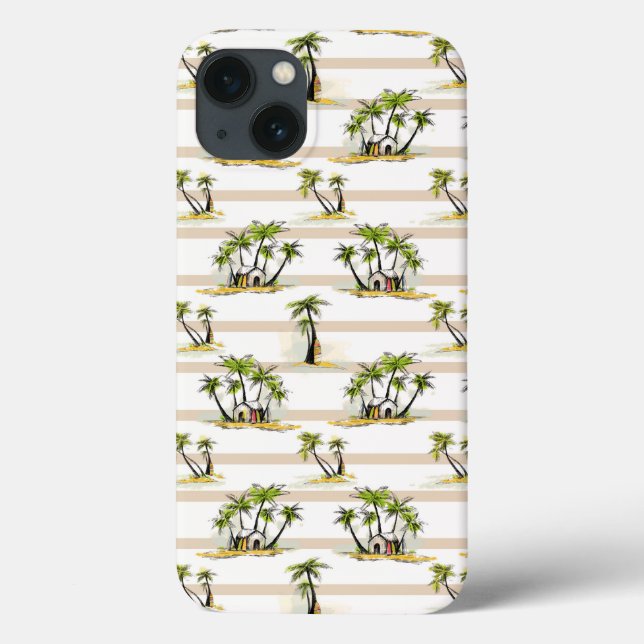 Coques Case-Mate iPhone Shack Tropical Et Palmiers (Verso)