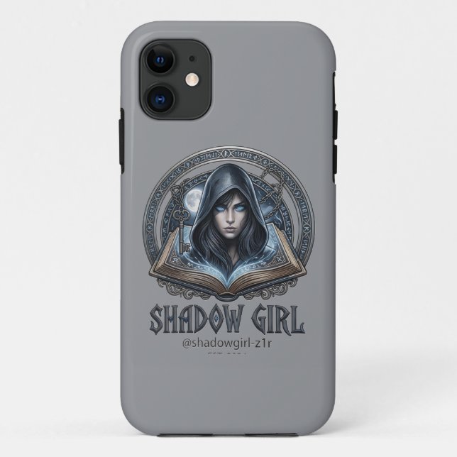 Coques Case-Mate iPhone shadow girl (Dos)