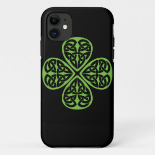 Etui iPhone Case-Mate Shamrock celtique chanceux iphone4 de feuille de