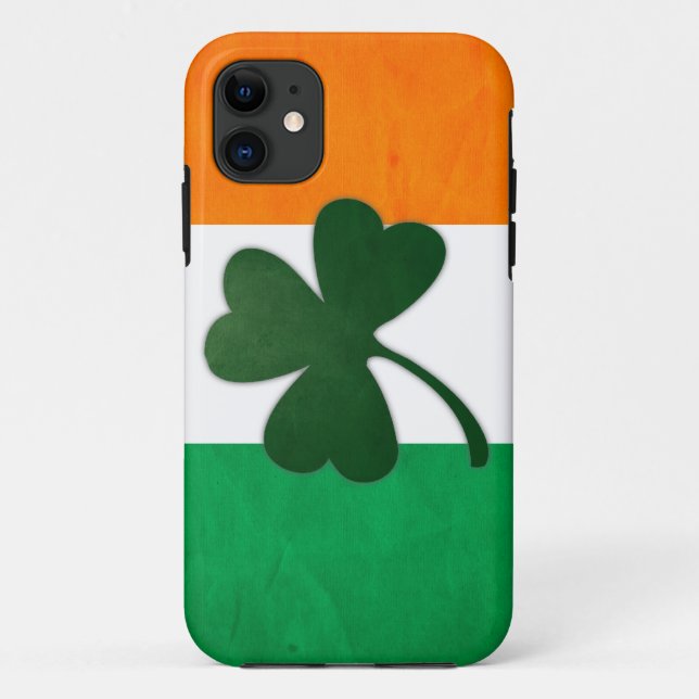Coques Case-Mate iPhone Shamrock de l'Irlande (Dos)
