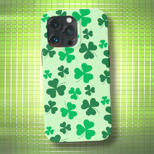 Case-Mate iPhone Case Shamrock de trèfle vert Irlande Irlande Retro Eleg