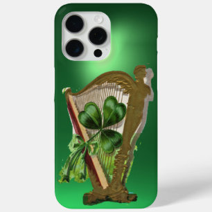 Coque Case-Mate iPhone SHAMROCK VERT HARP St Patrick Day